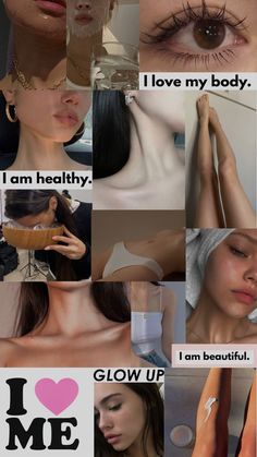 Better Body Image, Beauty Vision Board Pictures, Subliminal Beauty, Goal Inspiration, I Love My Body, Festival Make Up, Vision Board Manifestation, Vision Board Inspiration