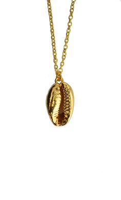 cowrie shell necklace Gold Cowrie Shell As Gift, Gold Cowrie Shell Jewelry For Gift, Gold Cowrie Shell Jewelry, Gold Shell-shaped Necklace, Handmade Gold Shell-shaped Necklace, Handmade Gold Shell Necklace, Gold Handmade Shell-shaped Necklace, Cowrie Shell Necklace, Cowrie Shell