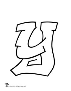 the letter e is made up of black and white letters with one line drawn on it