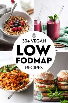 Vegan Low Fodmap Recipes, Best Healthy Diet, Best Diet Foods, Healthy Eating Diets, Best Fat Burning Foods, Dinner Dessert, Vegan Bowls