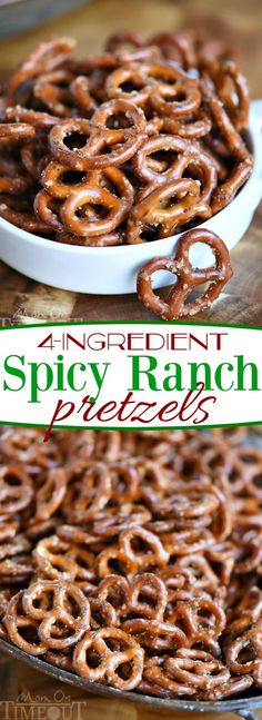 an image of homemade spicy ranch pretzels