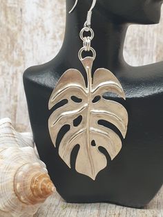 Sterling Silver 925 Unique Monstera Leaf Dangling Earrings  Full Hallmark Handmade Dangling Earrings, Monstera Leaf, Silver 925, Hallmark, Favorite Jewelry, Jewelry Earrings Dangle, Dangle Drop Earrings, Dangle Earrings, Jewelry Earrings