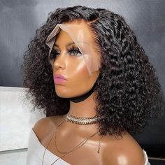 PRODUCT FEATURES Item: Allove Short Deep Wave Bob 13x4 Lace Front Wig 100% Virgin Human Hair Wigs Hair Material: 100% Virgin Human Hair, 10A Grade, No Really Shedding, No Tangle, No Bad Smell.Hair Color: Natural Black ColorWig Density: 150% DensityHair Length: 10 - 14 inch are availableWig Cap Size/ Circumference: 22.5 inches(54-58 cm)Texture: Deep Wave Hair, Natural Hairline, Soft, Comb Easily, Can Re-style and Color well.Lace Net: 13*4 Lace frontal type Swiss lace, Medium Brown Color, Pre-pluc Bob Pendek, Kort Bob, Short Lace Front Wigs, Remy Wigs, Curly Bob Wigs, Bob Lace Front Wigs, Short Curly Bob, Curly Human Hair Wig, Curly Lace Front Wigs