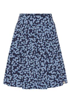 Svala is sewn in a delicious GOTS certified poplin made from 100% organic cotton. The skirt has a wide waistband (approx. 7 cm) with elastic at the back for a great fit. The style is feminine-bohemian with a wide skirt and hidden pockets in the side seam. It can be worn with a t-shirt in summer and a warm knit in winter. Certified GOTS organic by CERES - CERES-0367  Fabric composition - 100% organic cotton Wash at 40 degrees max. We recommend 30 degrees fine wash. Cotton Pleated Relaxed Fit Skirt, Cotton Full Skirt With Elastic Waistband, Cotton Full Skirt With Pleated Waist, Relaxed Full Cotton Skirt, Relaxed Fit Full Cotton Skirt, Fitted Cotton Skirt With Pleated Waist, Voluminous Cotton Skirt For Spring, Cotton Midi Skirt For Daywear, Spring Cotton Flowy Skirt