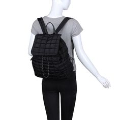 Item Type: Backpack Material: Nylon Dimensions: 12.7” L x 6.5” W x 14.7” H Packable Nylon Backpack, Casual Packable Standard Backpack, Quilted Nylon Standard Backpack, Versatile Nylon Backpack For Outdoor, Functional Nylon Packable Backpack, Everyday Nylon Packable Backpack, Versatile Nylon Backpack For Everyday Use, Versatile Nylon Backpack For Outdoor Activities, Versatile Everyday Nylon Backpack