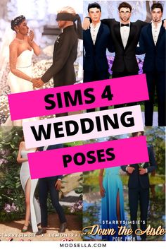 Sims 4 Wedding Poses