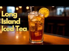 The Long Island Iced Tea has a blend of potent spirits and cola and is famously one of the strongest cocktails. Craft the perfect mix with our recipe instructions. Iced Tea Punch, Summertime Cocktails, Tea Punch, Tea Cocktail Recipes, Iced Tea Cocktails, Iced Tea Drinks, Tea Drink Recipes