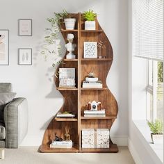 a living room filled with furniture and decor