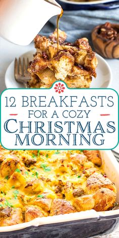 breakfasts for a cozy christmas morning are easy to make, and so much fun