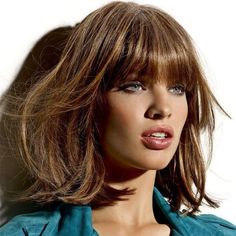 Medium Haircuts With Bangs, Bangs With Medium Hair, Long Bob Haircuts, Popular Haircuts, Haircuts With Bangs, Medium Hair Cuts, Long Bob, Grunge Hair