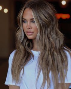 Brunette Hair From Blonde, Level 7 All Over Color, Tattoos For The Back Of The Leg, Green Eye Fair Skin Hair Color, Cute Hair Colors Dark, Blonde Hair With Brown Smudge Root, Blonde Hair On A Brunette, Dark Blonde All Over Hair Color, All Over Bronde Hair Colour