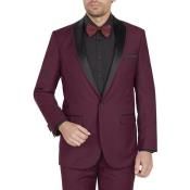 Negro Pico Solapa 1 Burgundy Suit Wedding, Wine Tuxedo, Tuxedo Peak Lapel, Tuxedo Styles, Father Of The Bride Outfit, Best Wedding Suits, Wedding Groomsmen Attire, Tuxedo T Shirt, Burgundy Tuxedo