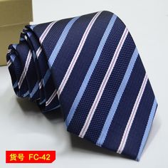 Color: FC-42, Ships From: China Blue Suit And Tie Accessories For Summer Party, Mens Suits Casual, Formal Tie, Man Dressing Style, Paisley Fashion, Tie Pattern, Wedding Party Gift, Tie Styles, Wedding Suits Men