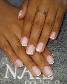 Nails Round, French Manicure Designs, Nails French, Manicures Designs, Manicure Y Pedicure, Prom Hairstyles, Nail It, Chrome Nails