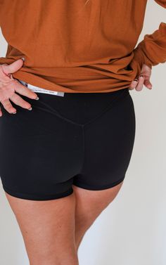 Get ready to ride in style with our GREEN - Contour Seam Biker Shorts! These shorts not only offer a flattering contour fit, but also feature bold colors for a fun and quirky look. Say goodbye to boring bike rides and hello to a playful, fashion-forward ride. DETAILS: V-shaped Waistline Tummy Control FABRIC:75% recycled nylon 25% spandexMEASUREMENTS: Size Small - Bust: 12.5" Length: 10.5" Inseam: 3"LIVE FIT DESCRIPTION: Be sure to watch the full FIT VID in the App (SHOP BAD HABIT) to see how it looks and fits on our Live Team! SIZE GUIDEBHB BABES SIZING INFO: The Owner, SARA (long blond hair), is wearing a size SMALL and would stick with her size.  She is 5'7" with a 36C bust and an Athletic body typeShe normally wears a size Small in Tops and Bottoms Her store denim size is size 4, her BH Green Contour, Athletic Body Type, Playful Fashion, Long Blond, Athletic Body, Bike Rides, Live Fit, Bad Habit, Long Blonde Hair