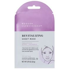 Helps boost skin radiance and smooth the appearance of fine lines and dark spots. Made in Korea Skin Radiance, Sheet Mask, Beauty Face, Dark Spots, Beauty Skin, Face Mask, Skin Care, Mask, Skin