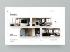 an image of a website design for a real estate agent