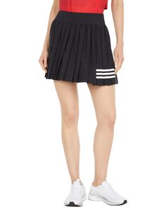 adidas Club Tennis Pleated Skirt | Zappos.com Sporty Black Go-dry Tennis Skirt, Black Sporty Go-dry Tennis Skirt, Black Sporty Tennis Skirt For Sports, Casual Moisture-wicking Tennis Skirt For Training, Black Go-dry Activewear For Tennis, Sporty Black Skort, Sporty Black Tennis Skort, Sporty Black Skort For Tennis, Casual Tennis Skirt For Training