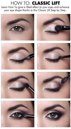 Makeup For Over 60, Beauty Hacks That Actually Work, Best Eye Makeup, Snap Chat, Simple Eye Makeup, Makeup Step By Step