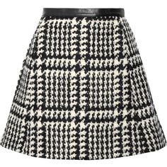 Black Tweed Skirt, Short Black Skirt, Tweed Mini Skirt, Jill Stuart, Skirt Short, Tweed Skirt, Black Mini Skirt, Girly Fashion