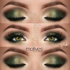 Hazel Green Eyes, Green Smokey Eye, Hazel Eye Makeup, Makeup For Hazel Eyes, Smokey Eye Makeup Tutorial, Best Eyeshadow, Smink Inspiration, Green Makeup, Makijaż Smokey Eye