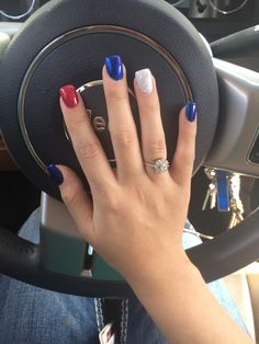 Blue Fourth Of July Nails, Short Nails 4th Of July, Nails Acrylic Forth Of July, Sns 4th Of July Nails, 4th Of July Nails Gel Short, Fourth Of July Fourth Of July Nails, Short Nails Fourth Of July, Plain 4th Of July Nails, Nail 4th Of July