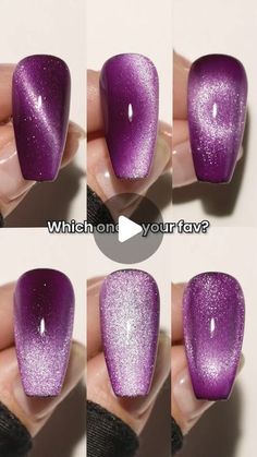 Beetles Gel Polish on Instagram: "✨💅How To Get Different Cat Eye Designs？ 🛒Using Magic Spells Cat Eye Set #nailtutorial #valentinesday2024 #beetlesvdaygifts #nailtips #nailhack #vdaynails #cateyenails" Metallic Blue Nails, Cat Eye Tutorial, Cat Nail Designs, Nail Polish Art Designs, Nail Tutorial Videos, Eye Designs, Velvet Nails