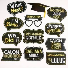 Graduation Photobooth Decoration Ideas, Photobooth For Graduation, Graduation Words, Freshers Party