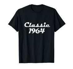 PRICES MAY VARY. Vintage retro classic 60 year old birthday t shirt for men and women who loves classic cars. Nice gift idea for grandpa, grandfather, dad, daddy, big friend, Papa, father, husband, uncle, grandma, mom celebrate party for new age. Celebrate your 60 birthday because you're vintage, original, legend. This Vintage 1964 Retro 60 Birthday design makes a great gift idea for anyone turning 60 years old, 60 birthday gifts for him/her, retro vintage 1964 gifts for men women. Lightweight, 65th Birthday Gifts, 68 Birthday, 60 Birthday, Birthday Gifts For Him, Big Friends, 65th Birthday, 60th Birthday Gifts, Birthday Design, Retro Cars