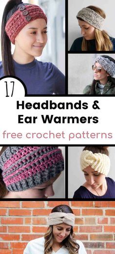 crochet headbands and ear warmers free patterns