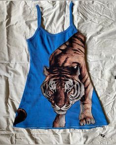 Tiger Clothes, Tiger Outfit, Blue Clothing, Clothes Summer, May 13, Looks Style, Dream Clothes, Fashion Killa, Style Board