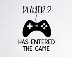 a video game controller with the words player 4 has entered the game