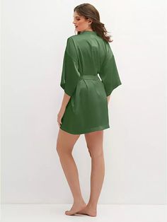 Shop this This short Whisper Satin robe with pockets is seriously luxe. It's perfect for the whole squad to rock while glamming up for the big day. The fabric is silky soft, and the pockets are perfect for stashing your phone, lip gloss, or whatever else you need to keep close at hand. Designed with a relaxed fit, a tacked sash and internal ties; you'll feel confident, beautiful, and ready to take on the the (wedding) day. So get ready to lounge in comfort and look totally Insta-worthy! Feel Confident, Big Day, Lip Gloss, Lounge Wear, Wedding Day, Lounge, Relaxed Fit, Satin, Fabric