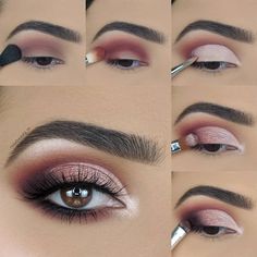 Teknik Makeup, Soft Eye Makeup, Beginners Eye Makeup, Eye Makeup Techniques, Makeup Artist Tips, Makeup Tutorial Eyeshadow, Eye Makeup Pictures, Smink Inspiration