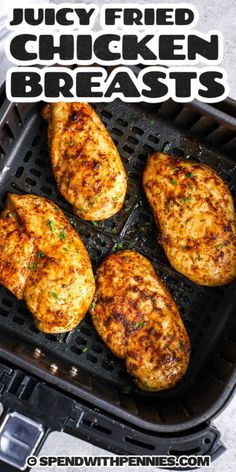 Air Fryer Chicken Breasts, Airfryer Chicken, Seasoning Chicken, Actifry Recipes, Bbq Chicken Breast, 2023 Recipes, Cheap Meal