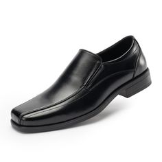 PRICES MAY VARY. Elegant Loafers Slip-ons: feature sleek fashion lines, a double-layered fabric lining for durability, soft PU upper for a luxurious feel. TPR outsole offers wear resistance, the heel is enhanced with a 3mm thickened sponge for a snug fit and all-day comfort. Superior Design: slip-on functionality, wide toe and flexible elastic band design to accommodate various foot shapes. The interior boasts a fleece lining for warmth and softness. Enhanced with a microfiber heel for increased Formal Dress Shoes, Mens Loafers, Layered Fabric, Oxford Style, Church Activities, Black Dress Shoes, Band Design, Sleek Fashion, Fashion Line