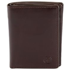 * Compact design
 * Easy-to-access card slots
 * Durable leather product Modern Brown Trifold Wallet With Rfid Blocking, Modern Brown Trifold Wallet For Formal Occasion, Modern Brown Trifold Wallet For Formal Use, Modern Brown Trifold Wallet With Smooth Grain, Leather Bag Tutorial, Brown Jasper, Brown Leather Wallet, Brown Wallet, Large Wallet