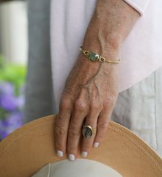 Monika Krol Olive Rustic Diamond Bracelet – Meeka Fine Jewelry Gold Bangle With Rose Cut Diamonds, Yellow Gold Oval Bangle With Gemstone, Gold Oval Bracelet With Bezel Setting, Oval Gold Bracelet With Bezel Setting, Yellow Gold Bracelet With Rose Cut Diamonds, Scissor Cut, Sparkle Bracelet, Warm Yellow, Newport Ri