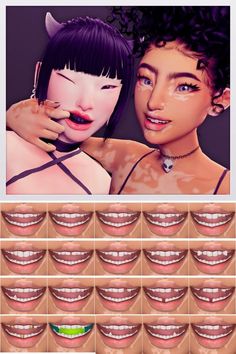 #BEAUTY ,#REALATIONSHIPS #Fashion #Outfits #Summer Outfits #Animals Sims 4 Body Mods Eyes, Sims 4 Gap Teeth, Skinblends Sims 4 Cc, Angel Fangs Piercing Sims 4, Teeth Sims 4 Cc Maxis Match, Sims 4 Sharp Teeth Cc, Sims 4 Realistic Teeth, Sims4 Cc Vampire Teeth, Sims 4 Acne Mod