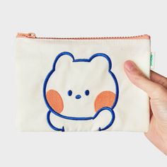 Overview:Keep your belongings safe with this adorable LINE FRIENDS lenini minini mini Zipper Pouch. Featuring LINE FRIENDS embroidery, this pouch adds a touch of playful charm to your everyday essentials. Say goodbye to lost items and hello to organized cuteness!Product Description:LINE FRIENDS bnini minini mini Zipper PouchMaterial:Polyester, CottonProduct Size:5" X 7.1" X 0.2" Cute Rectangular Pouch With Zipper, Cute Rectangular Pouch With Zipper Closure, Cute White Pouch Coin Purse, Cute White Cosmetic Bag With Zipper, Cute Pouch With Zipper Closure For Gift, Cute Travel Pouch With Zipper Closure, Cute Cosmetic Bag With Zipper Closure For Personal Use, Cute Portable White Pouch, Friends Embroidery