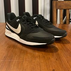 New Without Box And Authentic Item. Black Sneakers With Perforated Toe Box For Errands, Nike Air Pegasus 89, Nike Air Pegasus, Shoes Nike Air, Golf Shoes, Black Nikes, New Black, Nike Men, Nike Shoes