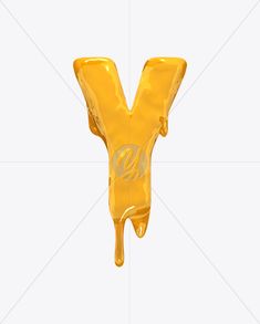 the letter y is made out of liquid