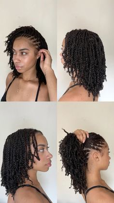 Mini Twists Long Natural Hair, Clean Hairstyles, Natural Protective Styles, Poofy Hair, Natural Hair Stylists, Short Afro, African Styles