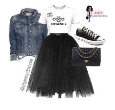 e5a4d6bf330f23a8707bb0d6001dfbe8desc42490163ri Tulle Skirt Outfit Casual Street Style, Black Tulle Skirt, Rok Outfit, Tule Rok, Quote Pillow, Super Outfit, Black Tulle