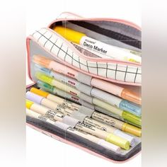 Isuperb Large Pencil Case 10 Compartments Pencil Pouch Big Capacity Pencil Bag Oxford Storage Pen Bag Cosmetic Makeup Pouch For Women Hammitt Handbags, Insulated Backpack, Large Pencil Case, Kate Spade Crossbody Purse, Pen Bag, Beaded Evening Bags, Vera Bradley Wallet, Gucci Monogram, Pencil Bag