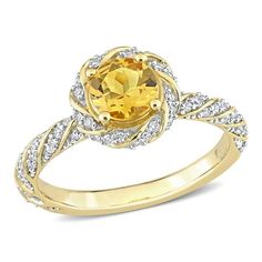 The Everly Women's Citrine 14k Yellow Gold Ring is a beautifully crafted set designed to add elegance to any outfit. Each piece in this set is made from high-quality materials, ensuring durability and style. Perfect for formal occasions or as a thoughtful gift, this set combines sophistication and charm. With its timeless design, it's sure to impress and complement any wardrobe. Whether you're elevating your own style or gifting it to someone special, this jewelry set is a must-have. Size: 9.5. Halo Design, 14k Rose Gold Ring, Diamond Charm, 14k White Gold Ring, Yellow Gold Ring, Ring Size Guide, Halo Ring, White Ring, Perfect Ring