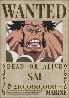 a wanted poster for the upcoming anime series, featuring an image of one of the main characters