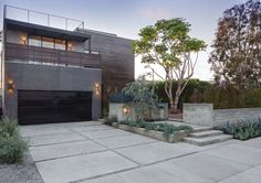 a modern house in the suburbs of los angeles