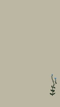 two blue flowers are in the middle of a gray background with an airplane flying overhead