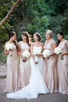 a group of women standing next to each other on top of a photo frame with the caption get ready for this classic and gorgeous wedding